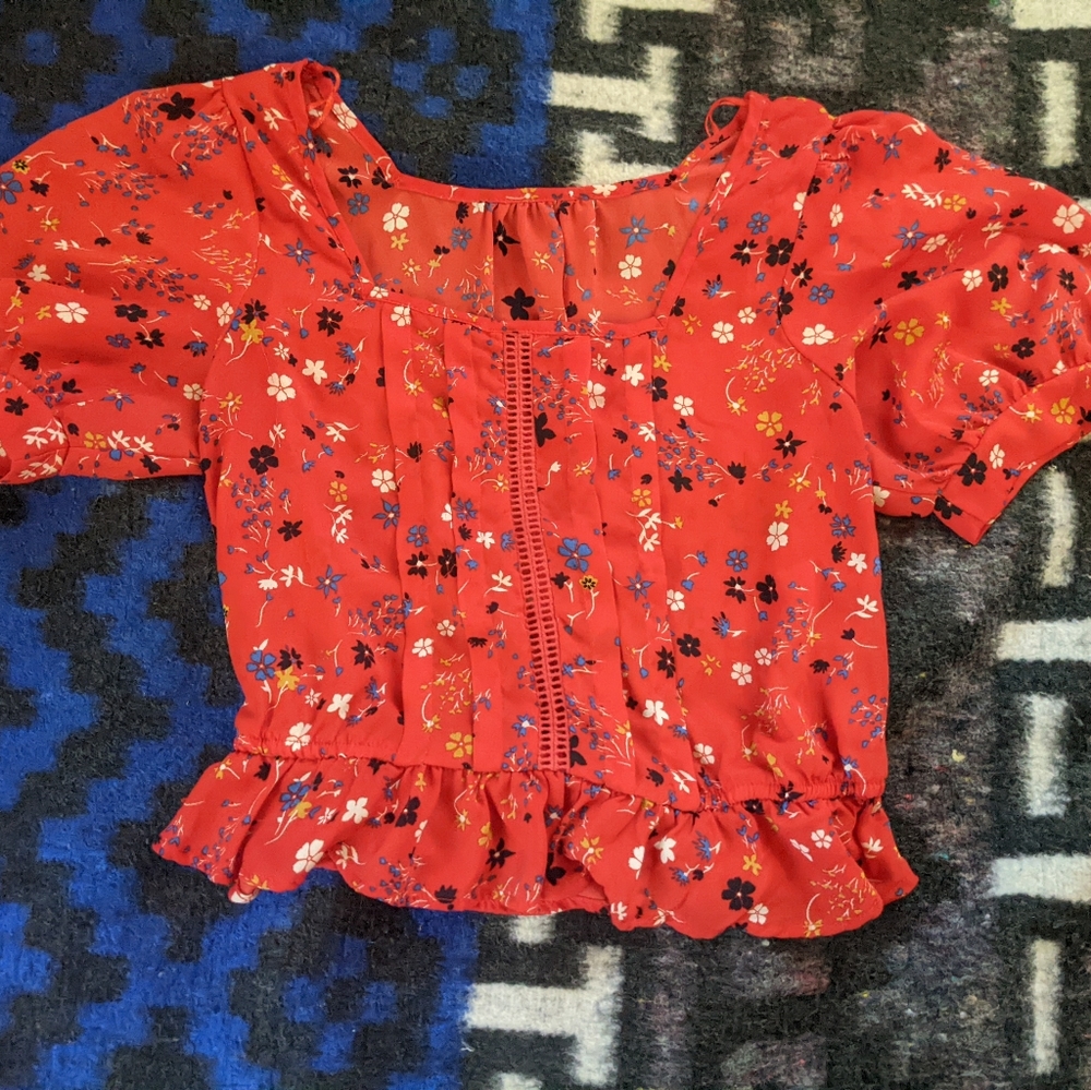 Milkmaid style top